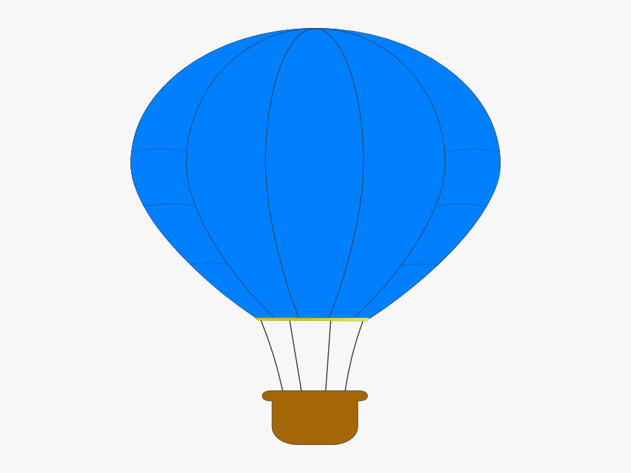 Brown Hot Air Balloon, Transparent Clipart