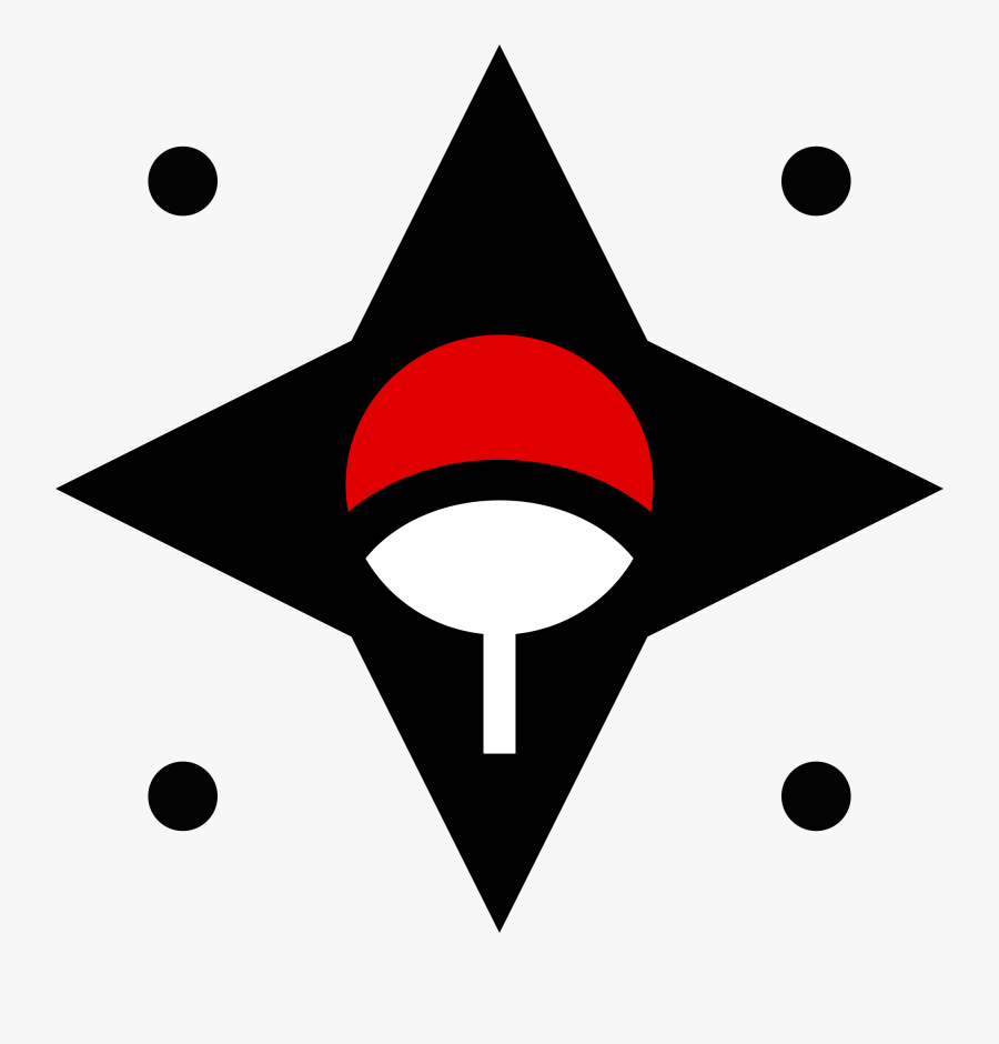 Transparent Police Station Clipart - Simbolo Do Clã Uchiha, Transparent Clipart