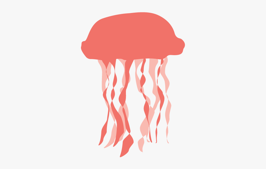 Jellyfish Png Transparent - Transparent Background Jellyfish Icon, Transparent Clipart