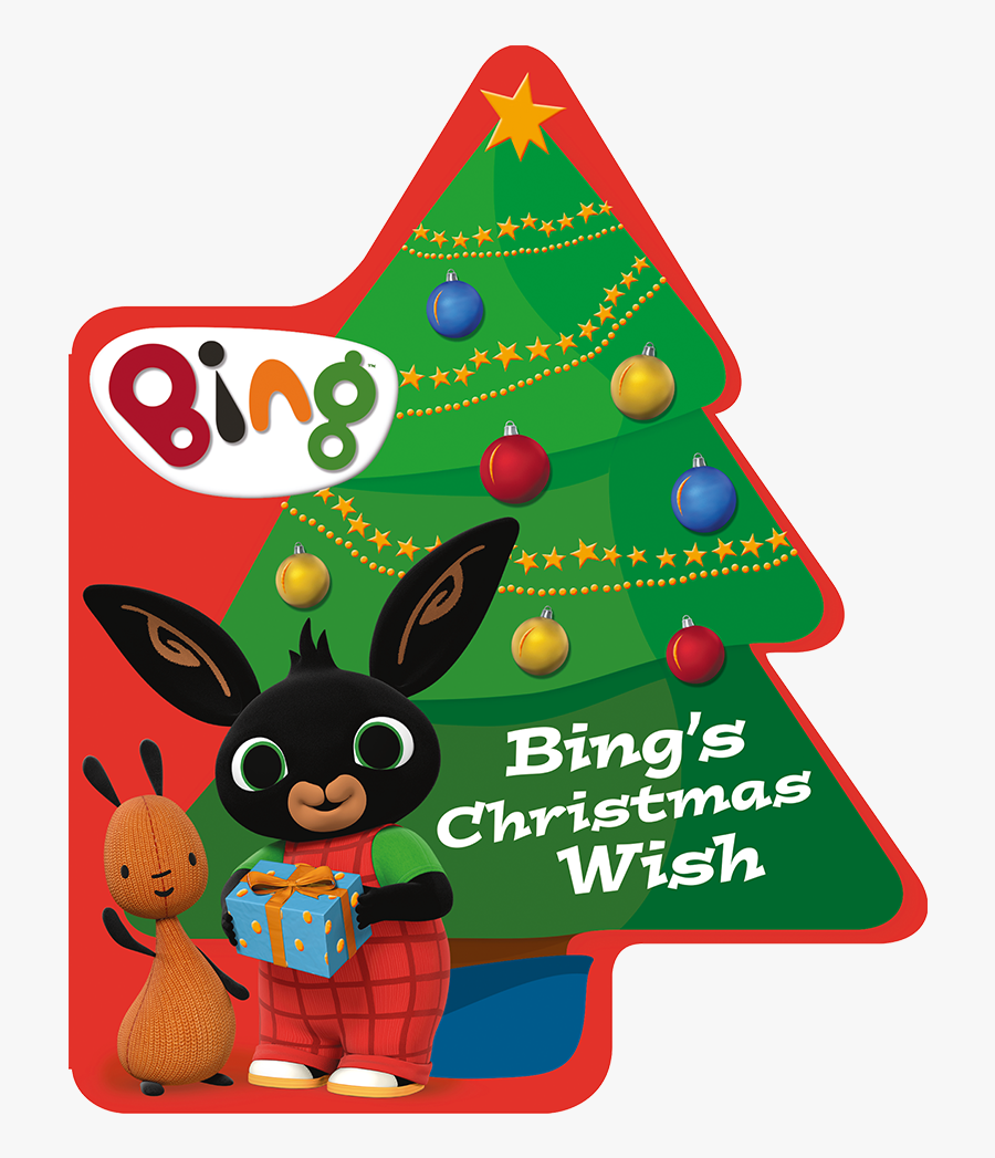 Bing Bunny Christmas Wish, Transparent Clipart