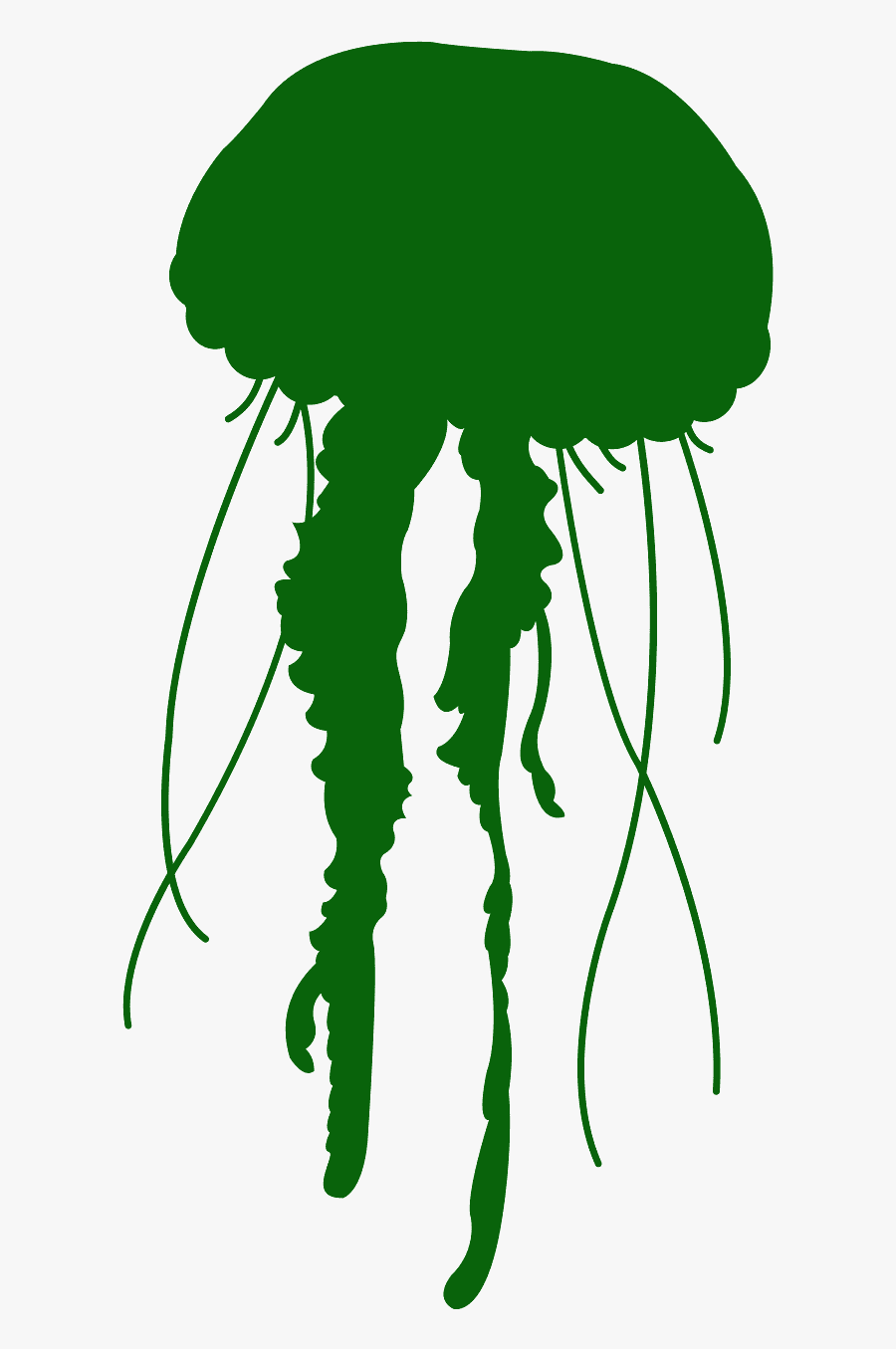Yellow Jellyfish Clip Art, Transparent Clipart