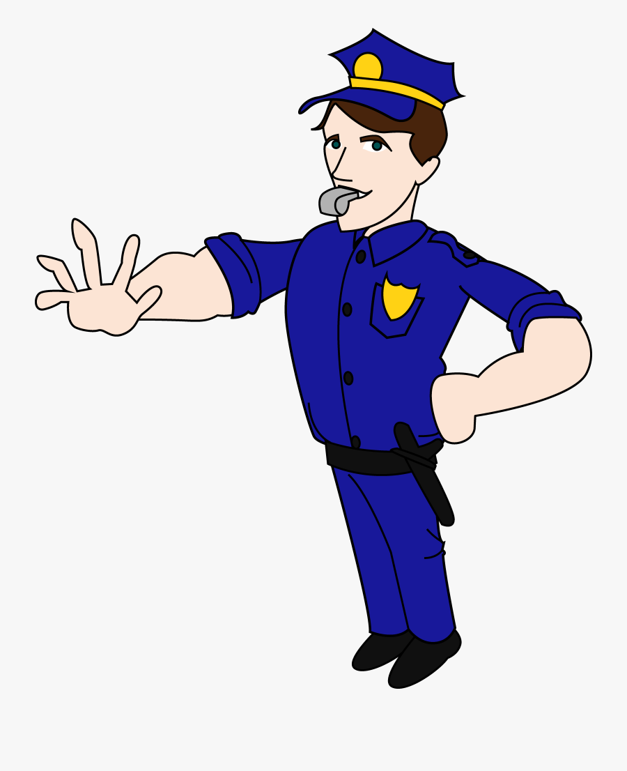 Police Cliparts - Police Man Clip Art, Transparent Clipart