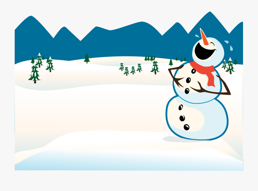 Snowman Clipart Snowman Laughing, Transparent Clipart