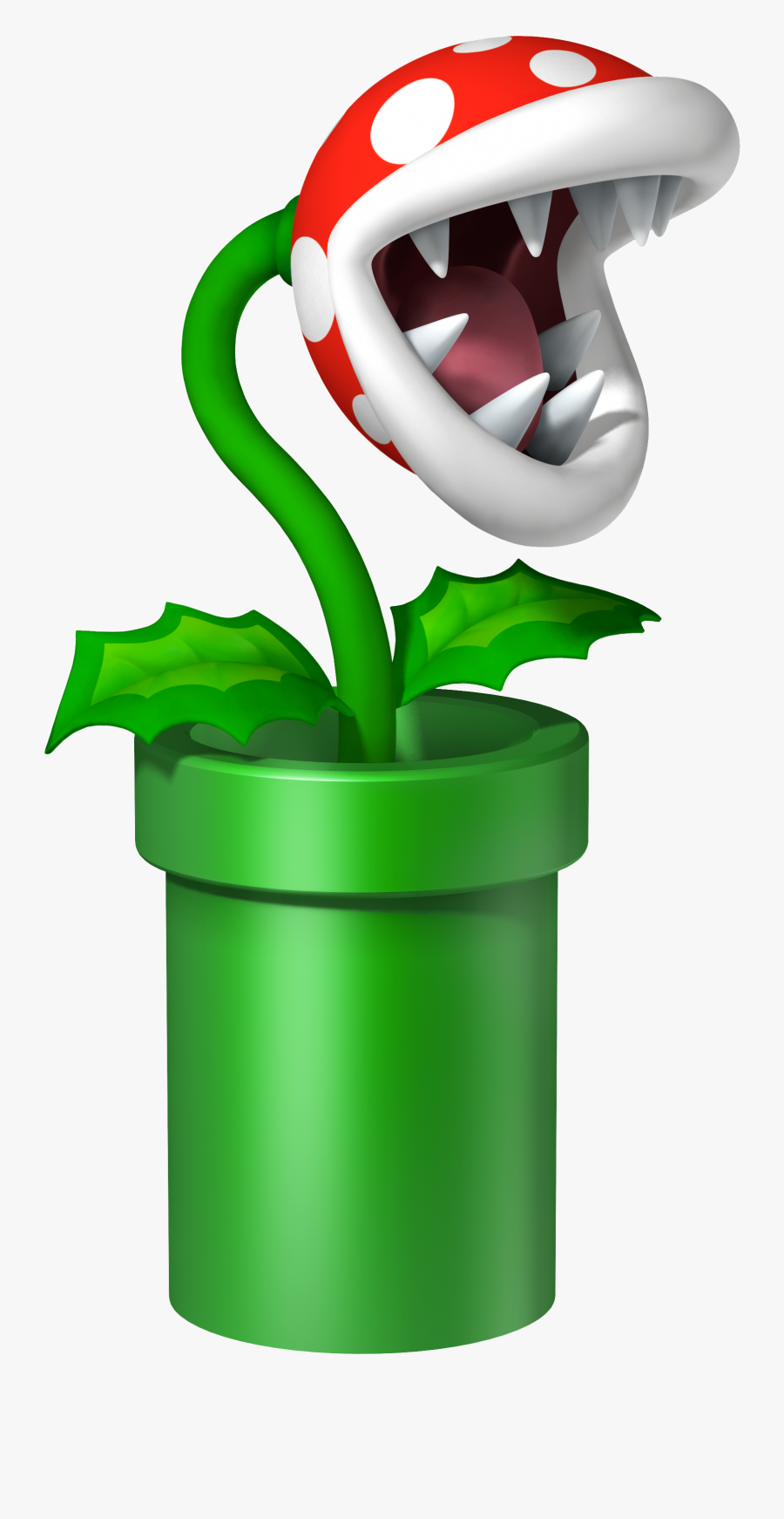 Green,clip Character - Mario Bros Flower, Transparent Clipart