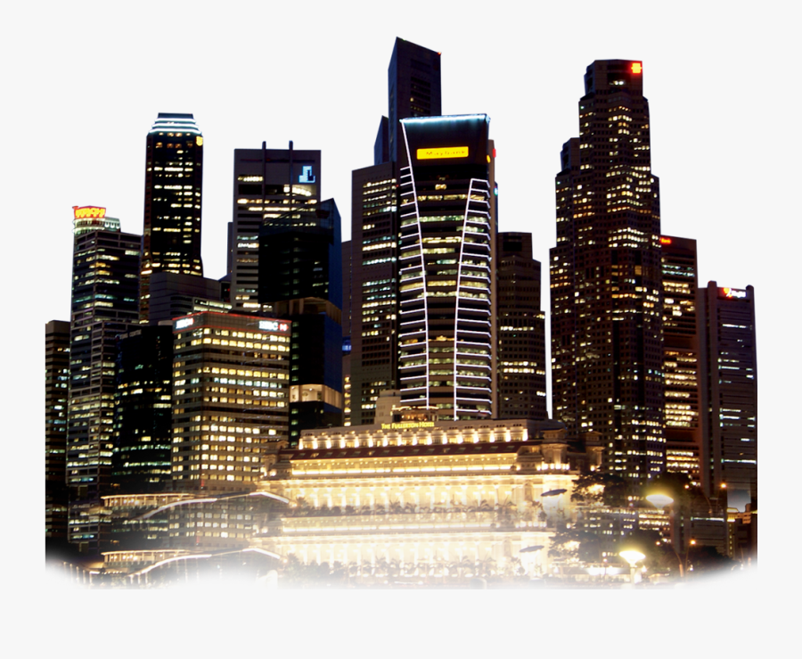 Transparent City Clipart - City At Night Png, Transparent Clipart