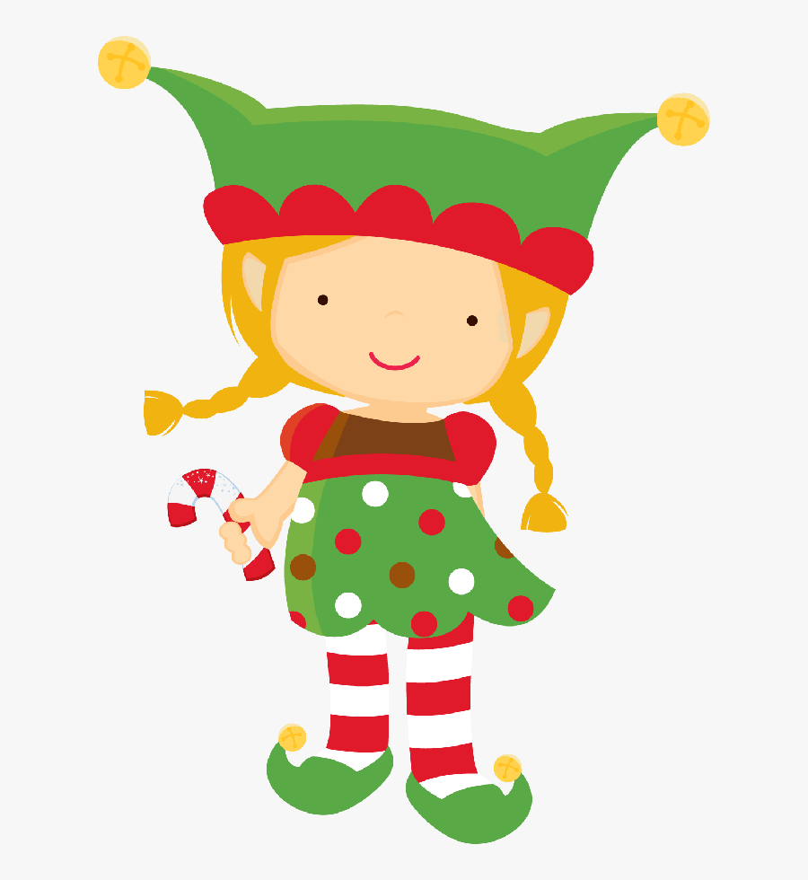 2013 Clipart Christmas - Girl Elves Clipart, Transparent Clipart