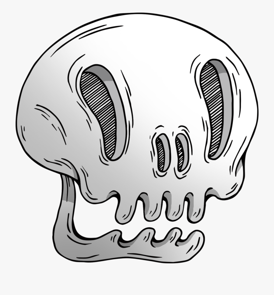 Transparent Happy Skeleton Clipart - Skull, Transparent Clipart