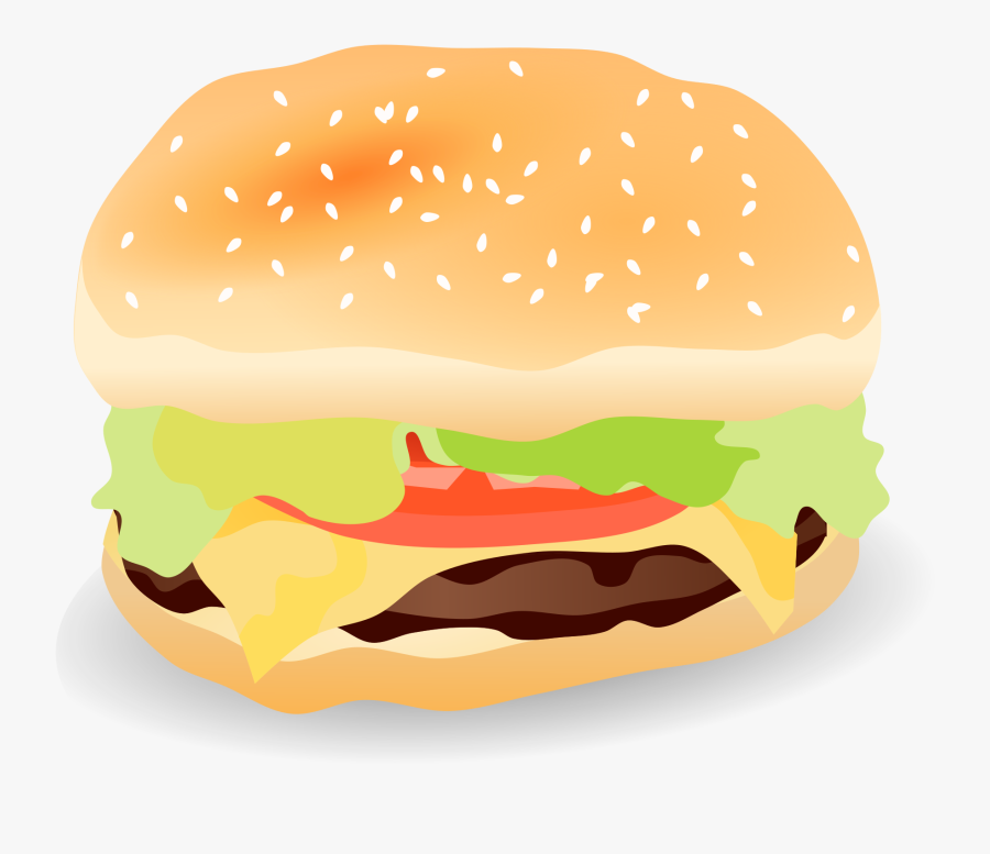 Burger Vector Transparent, Transparent Clipart