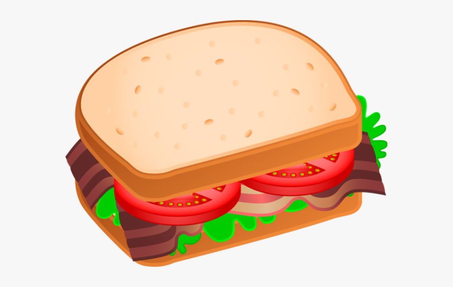 Bacon Sandwich Clip Art, Transparent Clipart