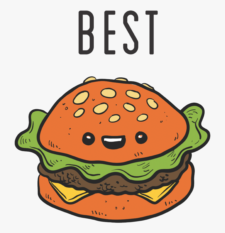 Hamburger Clipart Lot Food - Best Friends, Transparent Clipart