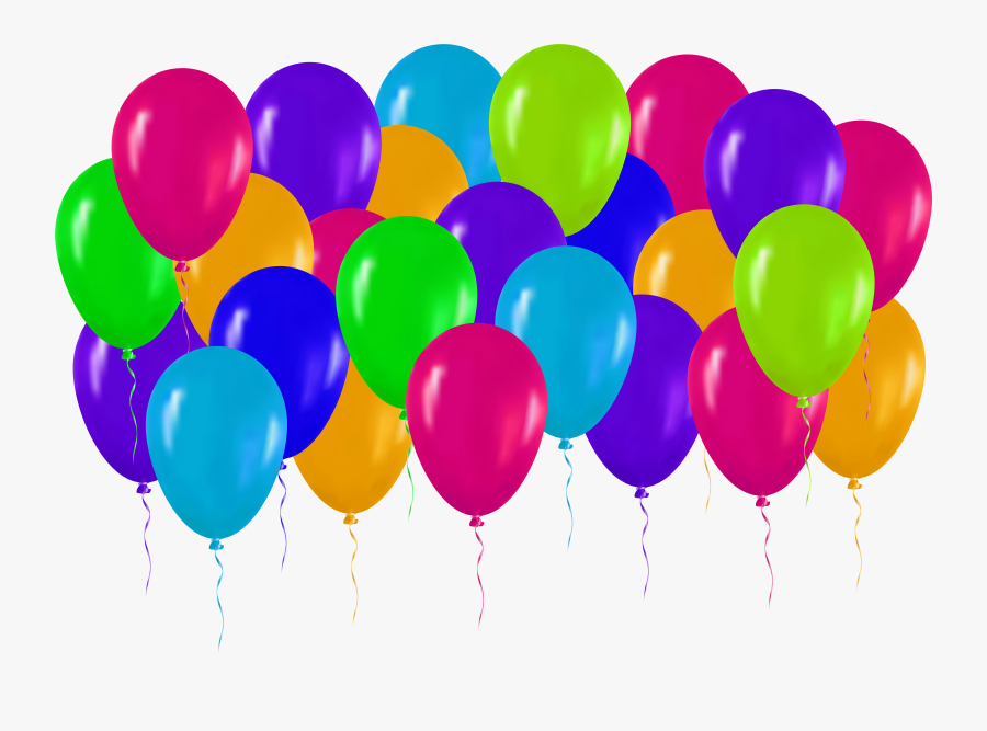 Colorful Balloons Png Clip Art - Happy Birthday On India Independence Day, Transparent Clipart