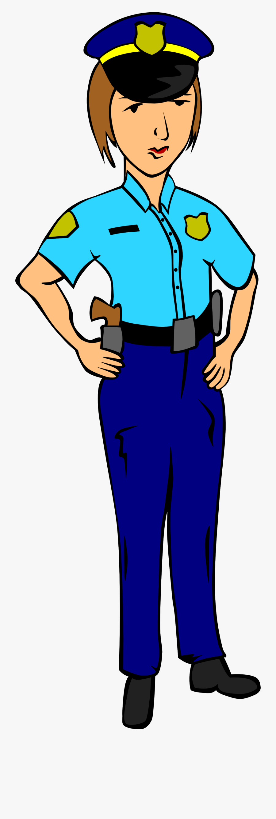 Officer Drawing At Getdrawings - Police Officer Clipart Png, Transparent Clipart