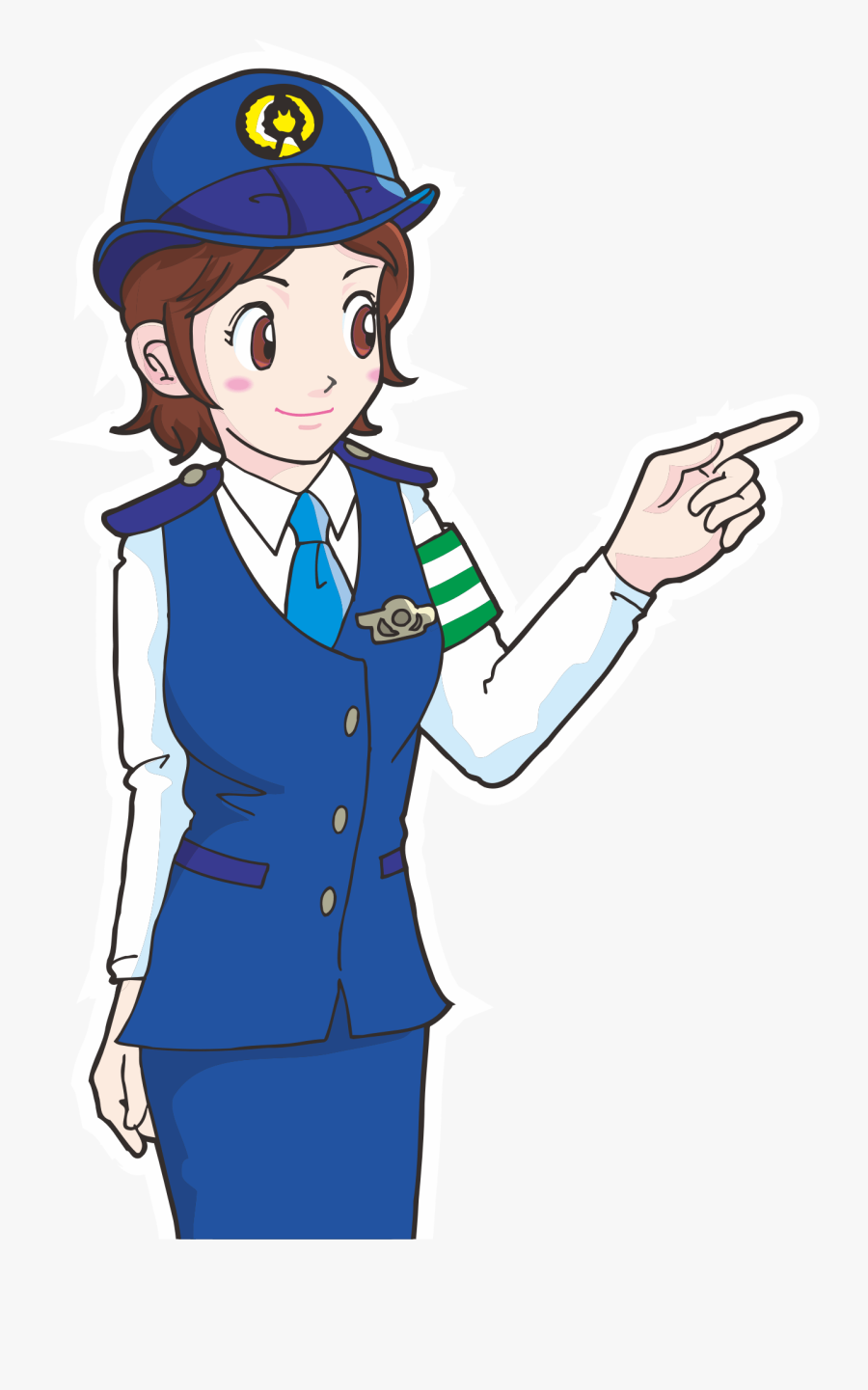 Clip Art Officer Woman Can Free - Female Police Officers Clipart, Transparent Clipart