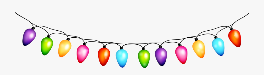 Jpg Freeuse Library Christmas Bulbs Clipart - Transparent Background Christmas Light Png, Transparent Clipart