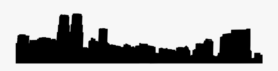 Skyline Clipart Transparent City - City Skyline Vector Png, Transparent Clipart