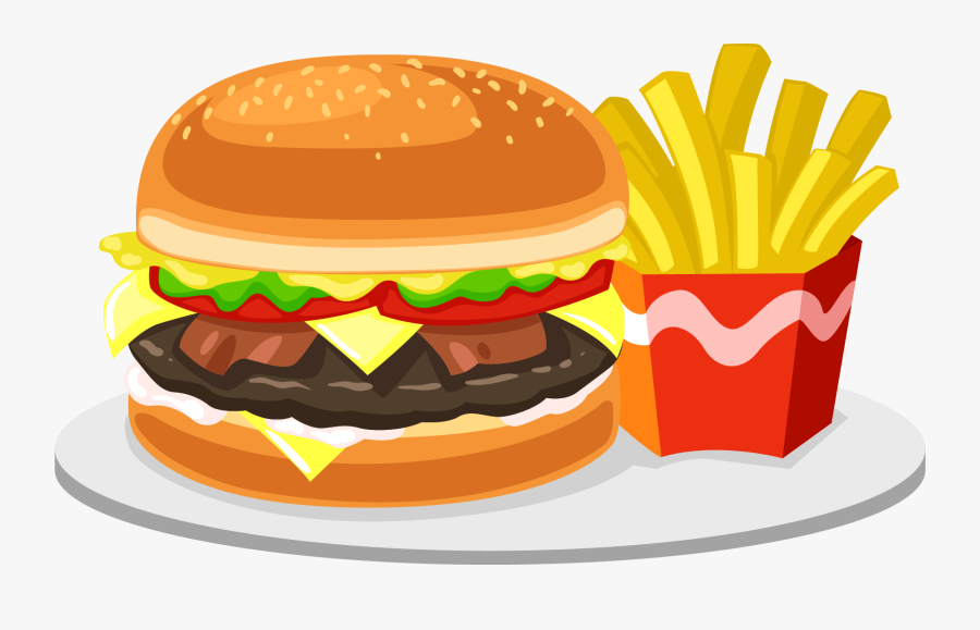 Fast Food Clipart Png, Transparent Clipart