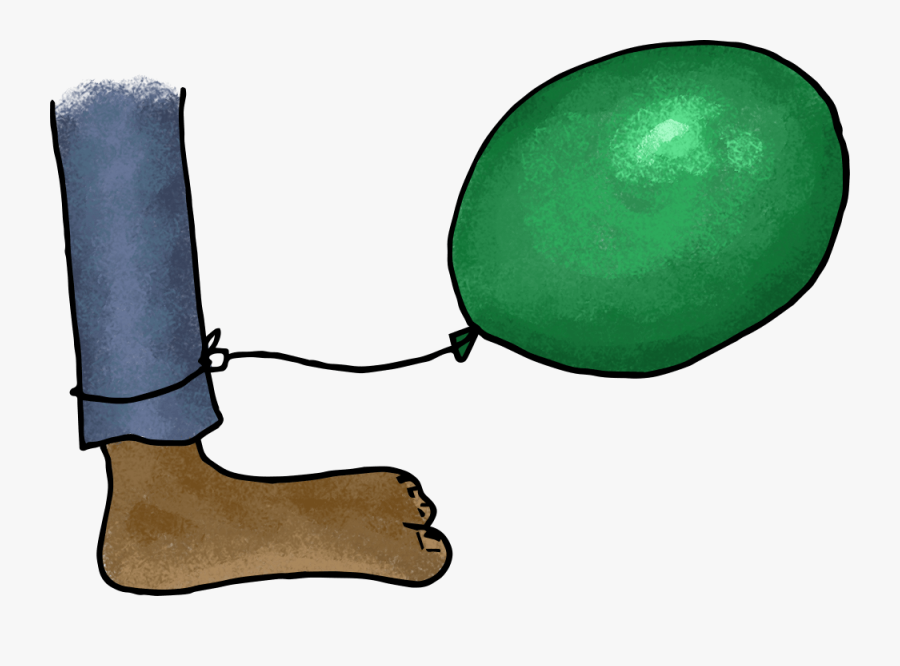 Step On The Balloon Game, Transparent Clipart
