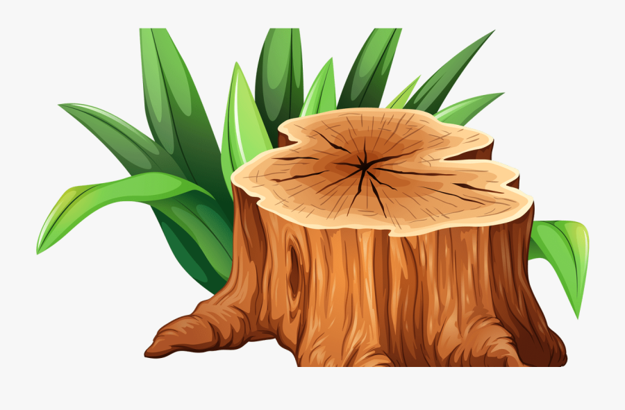 Clip Art Stump Drawing Chopped - Stump Clipart, Transparent Clipart