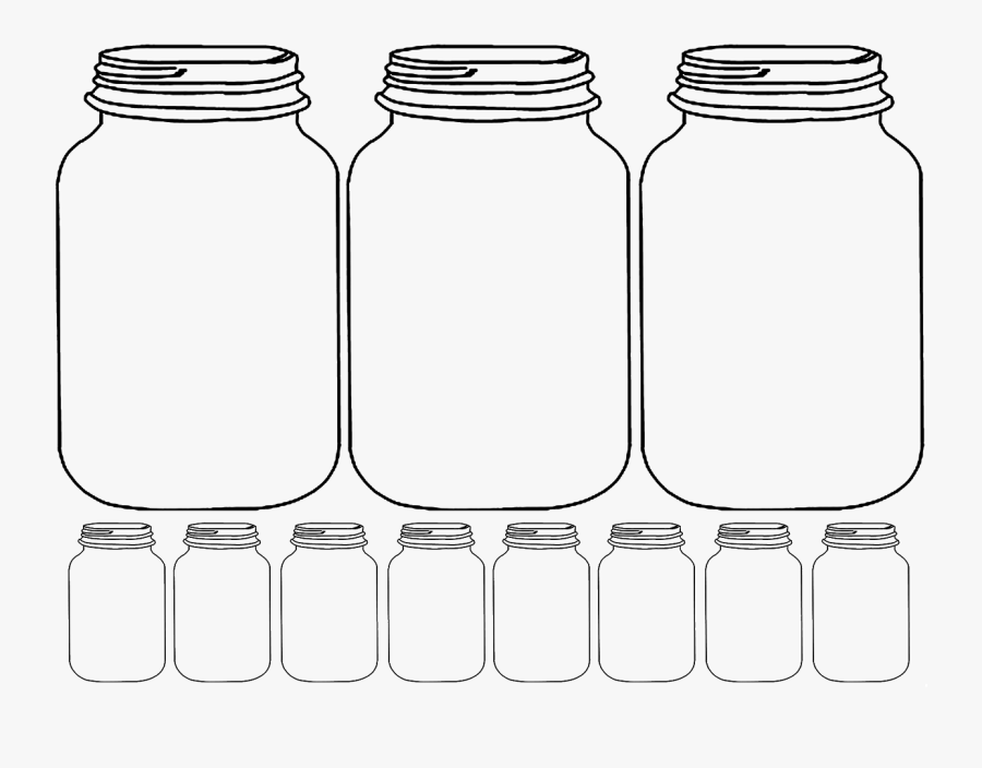 Mason Jar Clip Art, Transparent Clipart