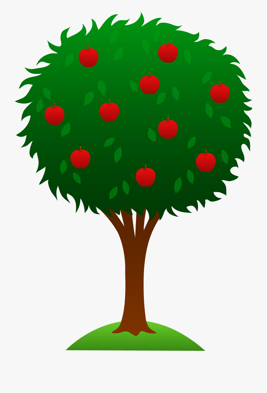 Apple Tree Clipart Transparent - Transparent Mango Tree Clipart, Transparent Clipart