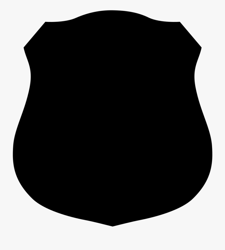 Free Police Shield Clipart Image, Transparent Clipart