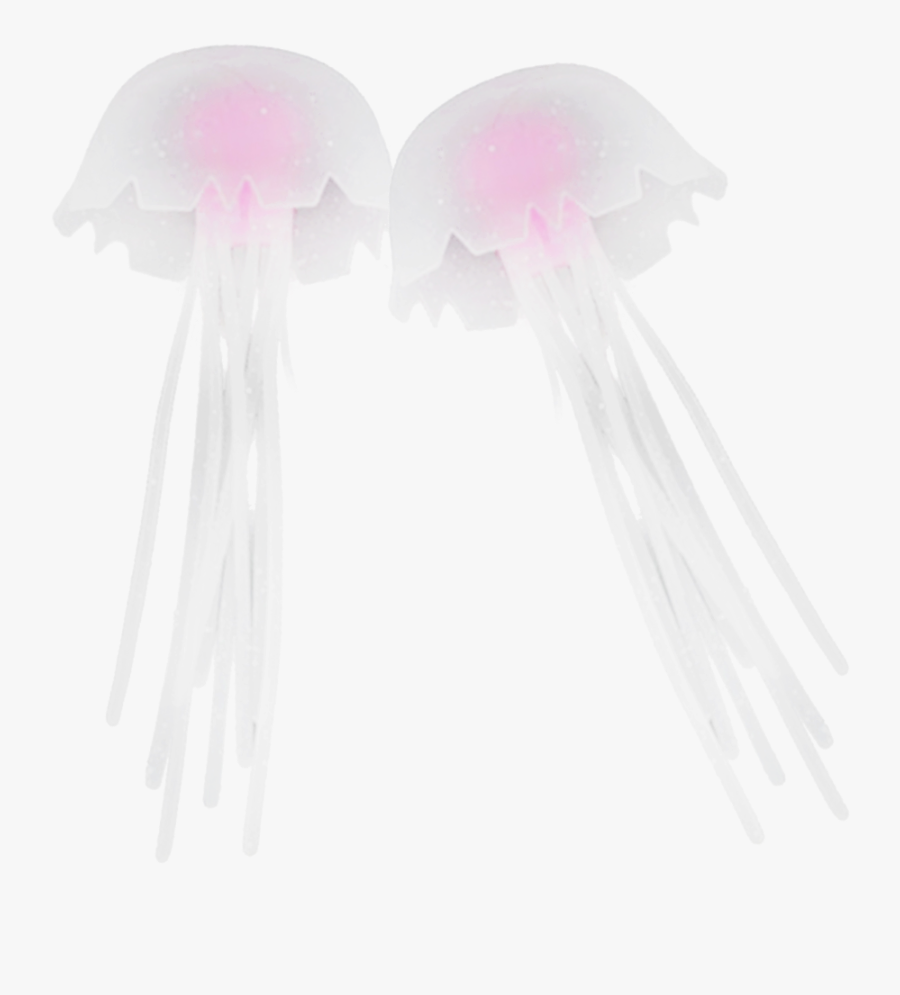 Clip Art Pink Meanie Jellyfish - Jellyfish, Transparent Clipart