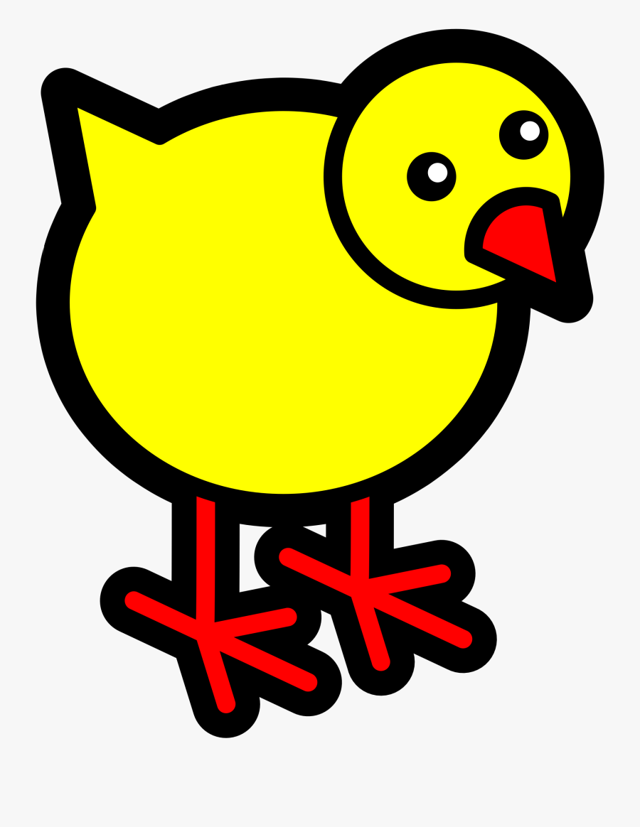 Icon Big Image Png - Imágenes De Pollo En Caricatura, Transparent Clipart