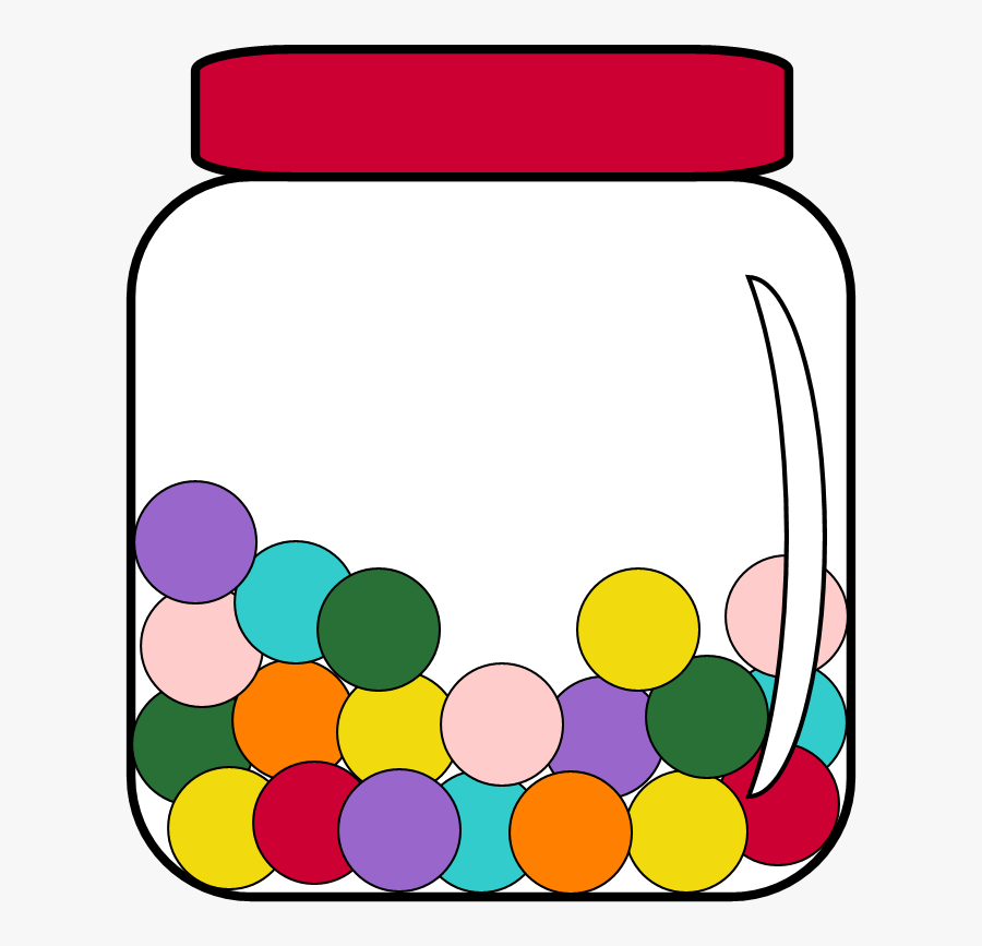 Candy Jar Clipart - Volume And Capacity Clipart, Transparent Clipart