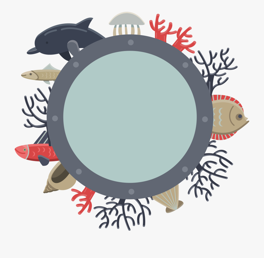 Jellyfish Euclidean Vector Coral Illustration - Vector Coral Png, Transparent Clipart