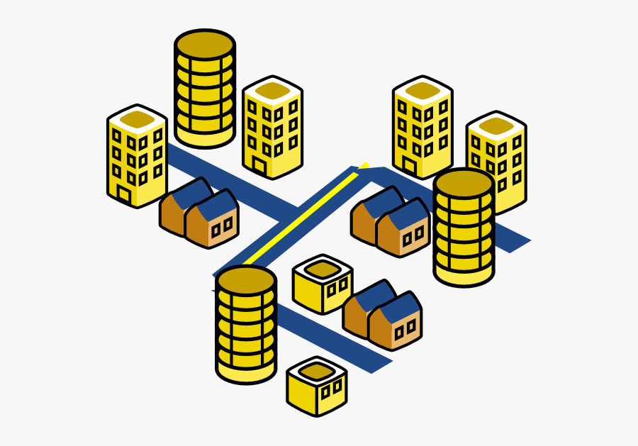 City Clipart, Transparent Clipart