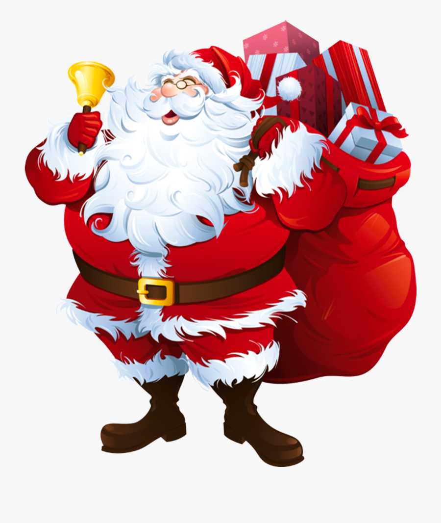 Mis Laminas Para Decoupage - Santa Claus Transparent Background, Transparent Clipart