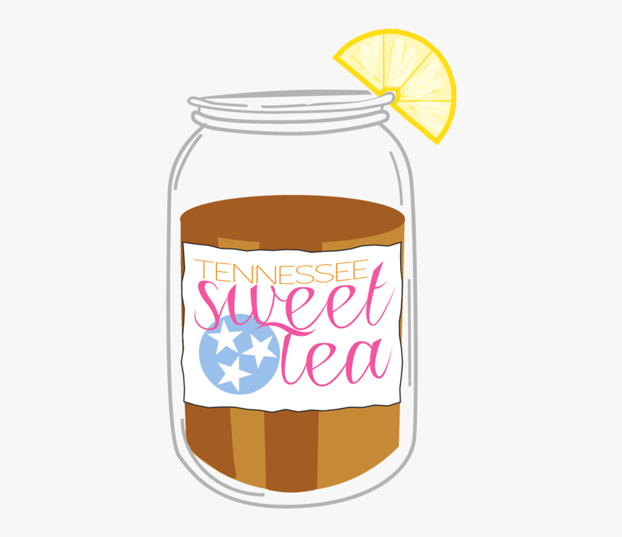 Iced Tea Clipart Mason Jar - Iced Tea In A Mason Jar Clip Art, Transparent Clipart