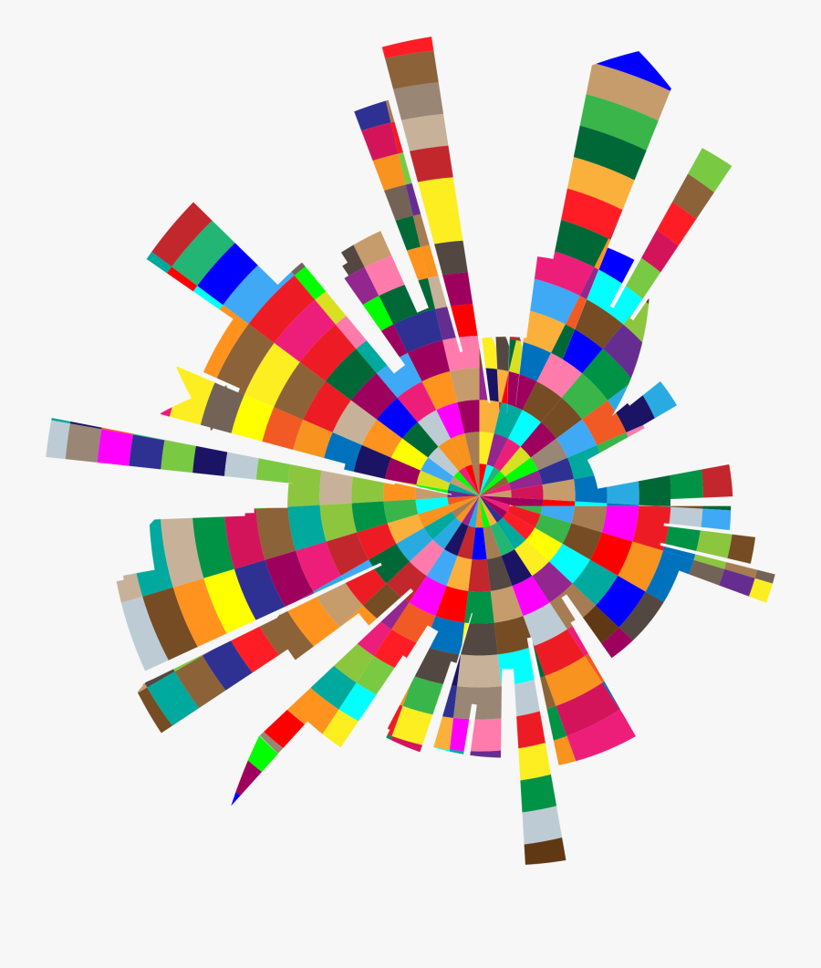 Clip Art Abstract City - Colorful Abstract Logo Png, Transparent Clipart