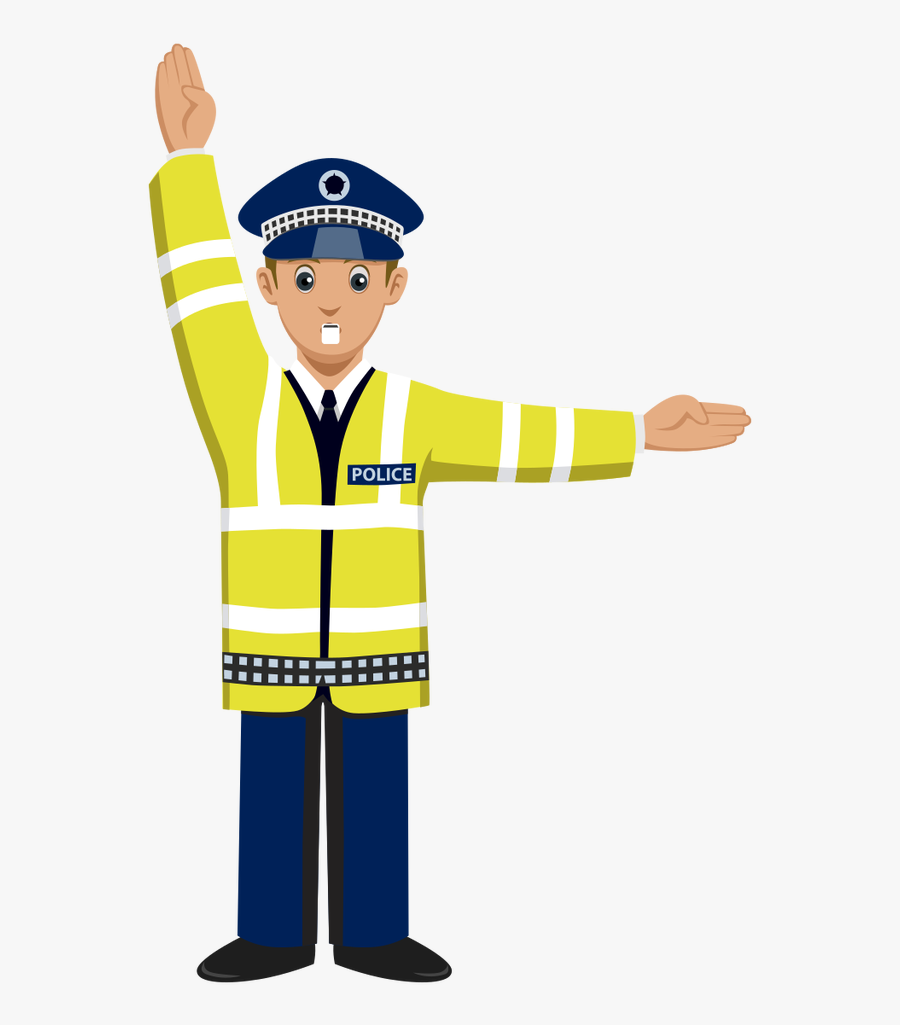 Traffic Police Police Officer Clip Art - Traffic Cop Clip Art, Transparent Clipart