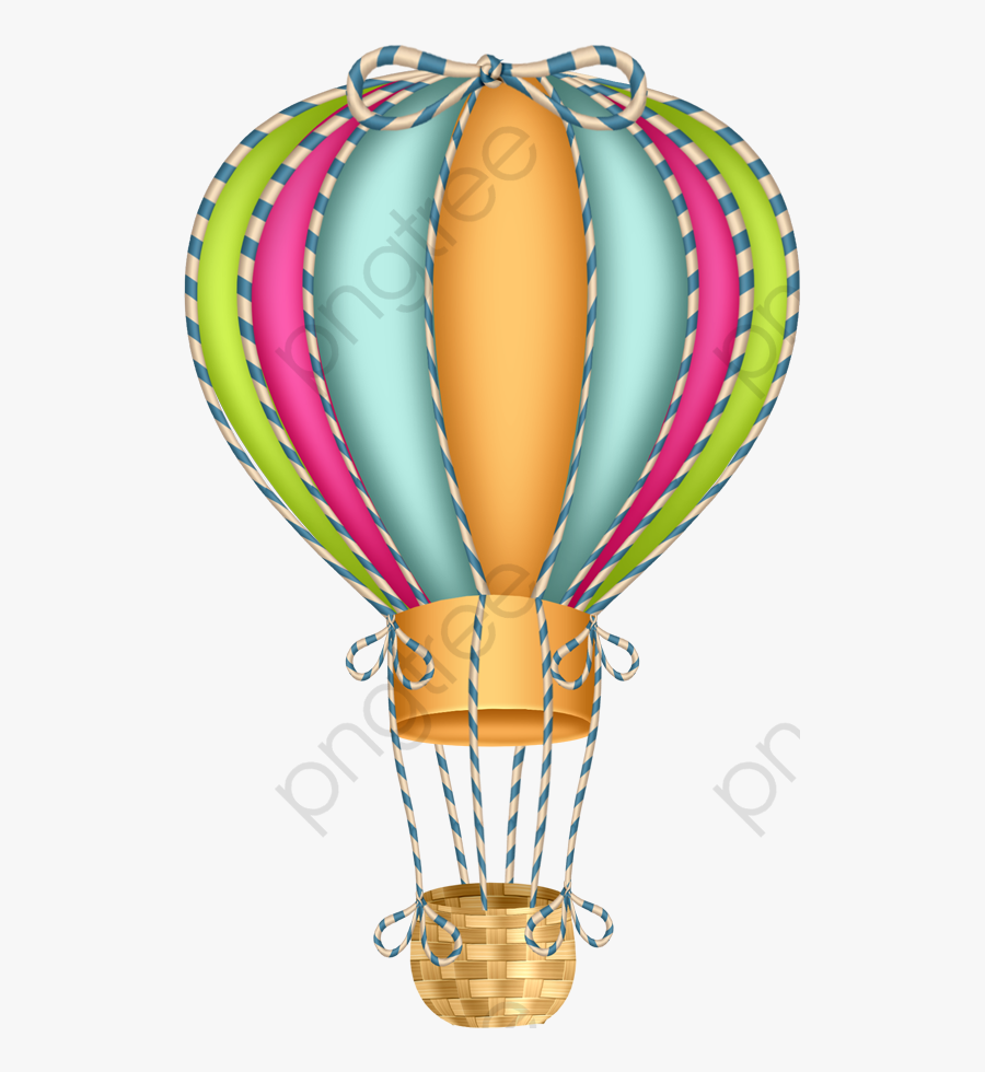 Hot Air Balloon - سكرابز منطاد, Transparent Clipart