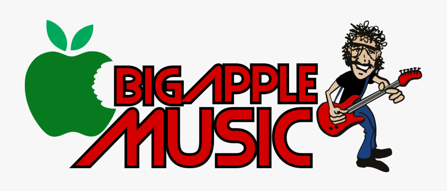 New York City Clipart Big Apple - Big Apple Music Logo, Transparent Clipart