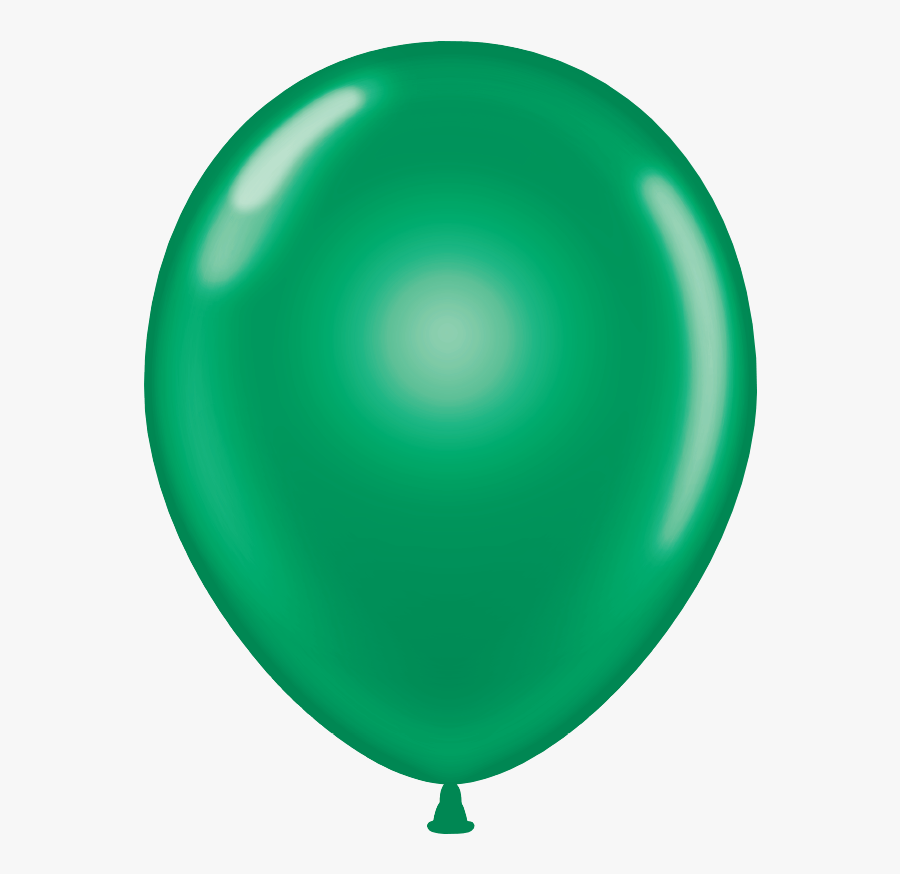 Dark Blue Clipart Single Balloon - Green And Blue Balloon, Transparent Clipart