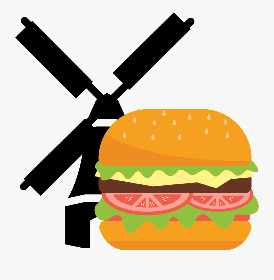 Great Burger Bbq Burger Transparent - Don Quixote Quotes, Transparent Clipart