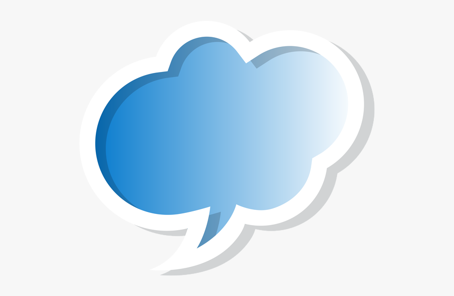 Blue Cloud Clipart - Portable Network Graphics, Transparent Clipart