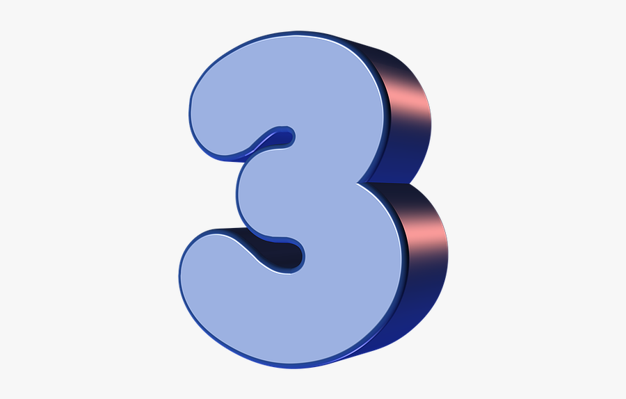 Broj 3, Transparent Clipart