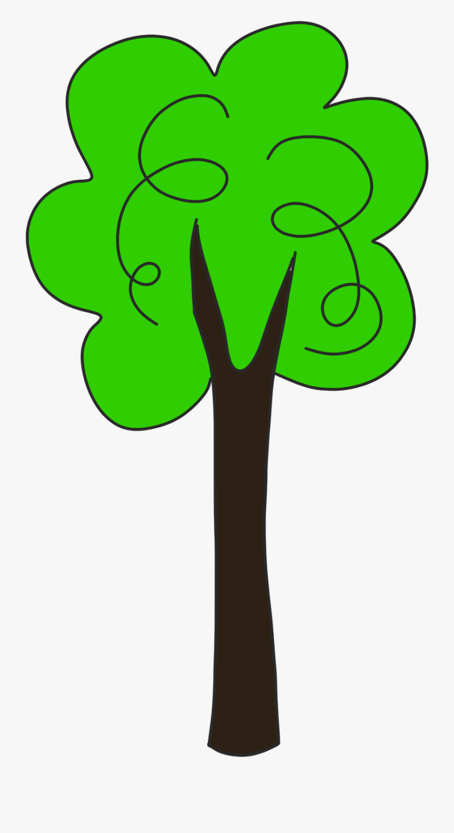 Tall Tree Clipart - Tall Tree Clip Art, Transparent Clipart