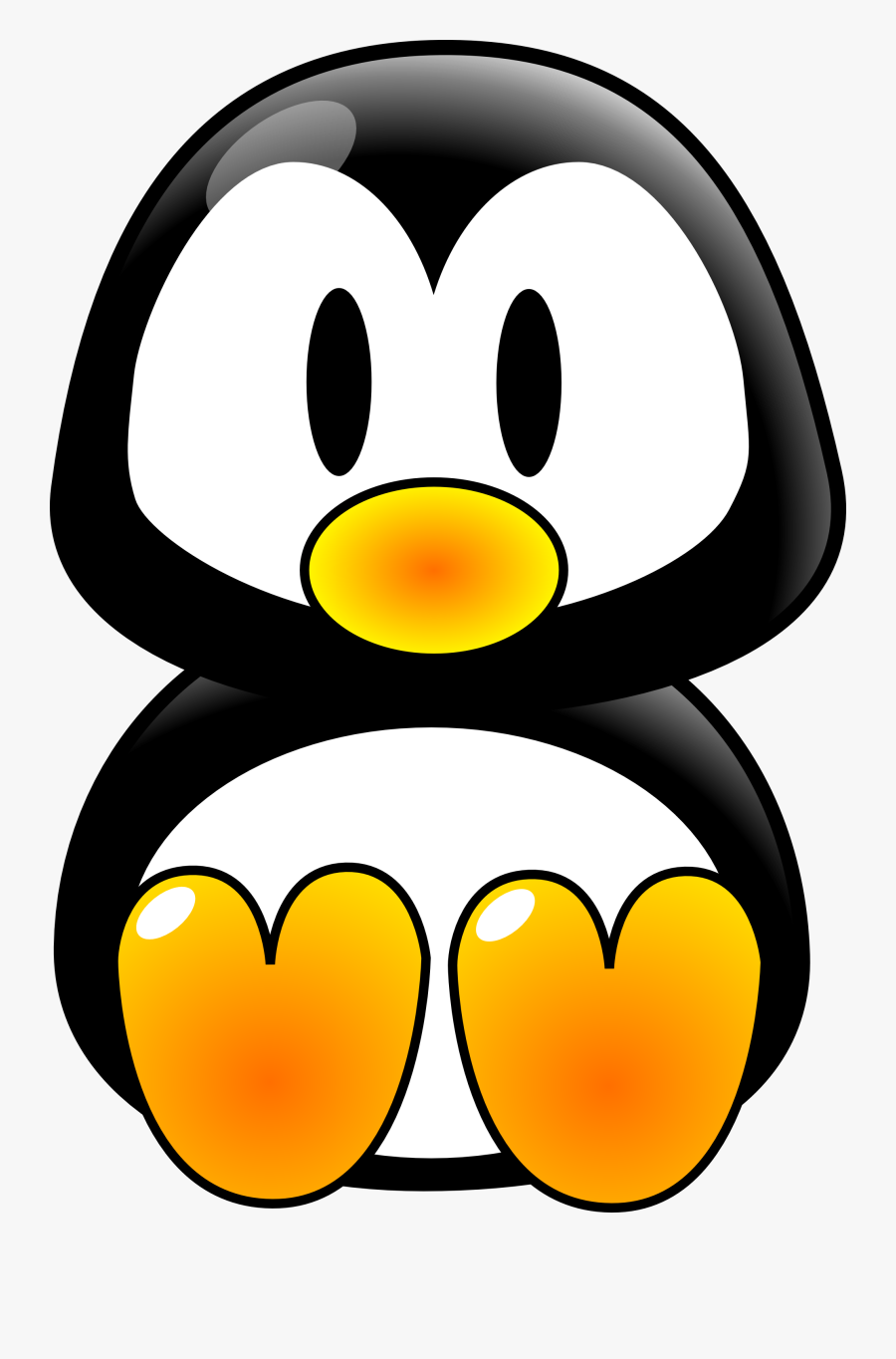 Clip Art Chovynz Baby Tux Linux Scallywag March Clipart - Penguin Clip Art, Transparent Clipart