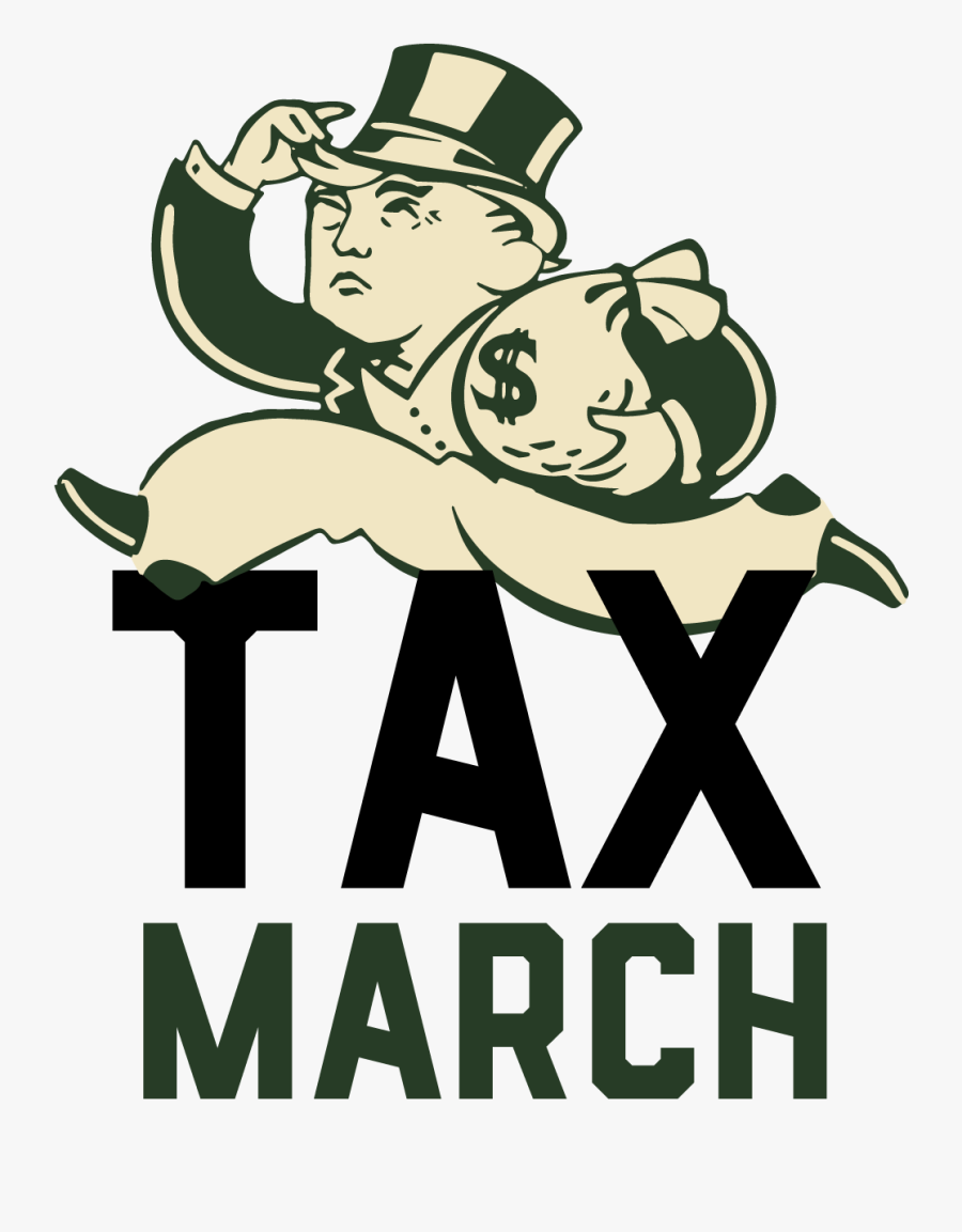 Congress Clipart March On Washington - Tax March, Transparent Clipart