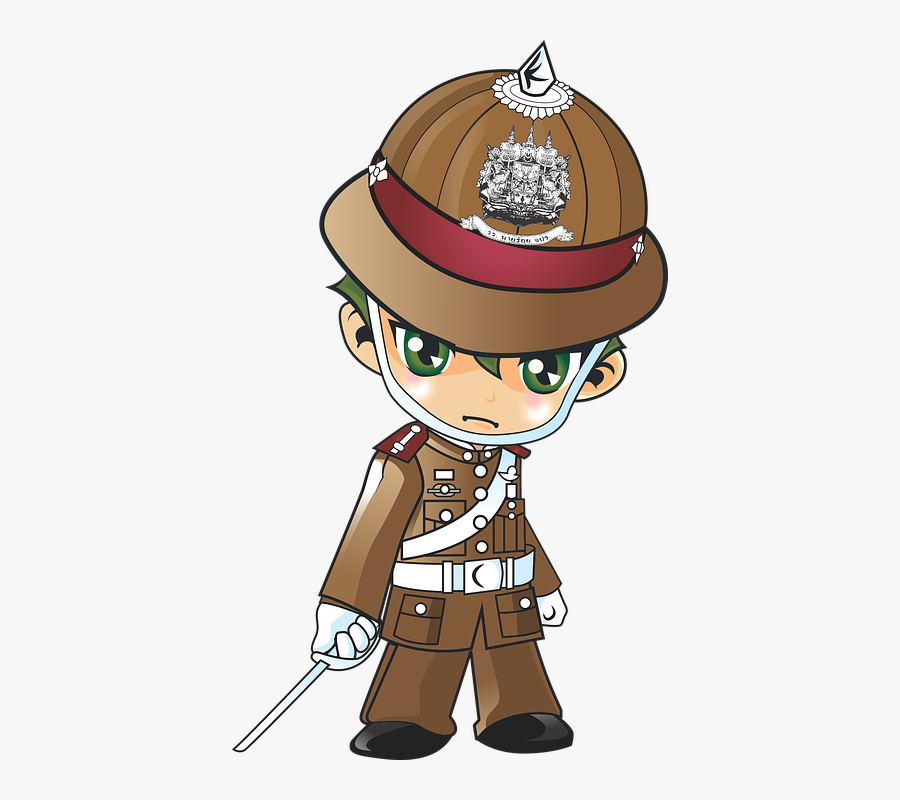 Police Clipart Cadet - Thai Police Png, Transparent Clipart
