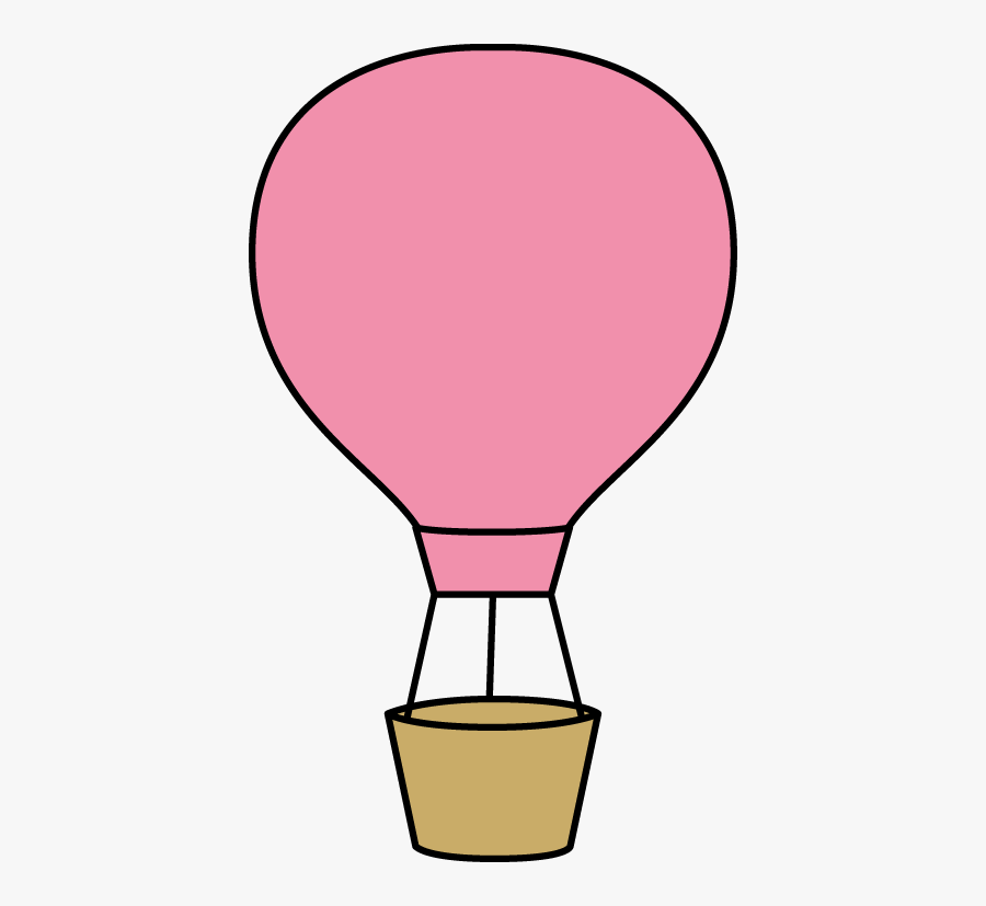 Cute Hot Air Balloon Clipart, Transparent Clipart