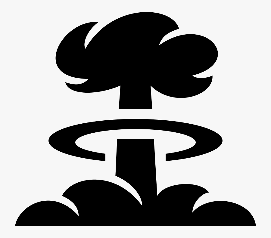 Mushroom Cloud Clip Art At Cl - Mushroom Cloud Clipart, Transparent Clipart
