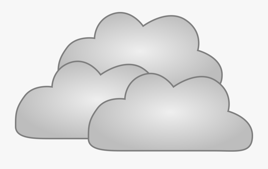 Transparent Grey Clouds Clipart - Grey Clouds Clipart, Transparent Clipart