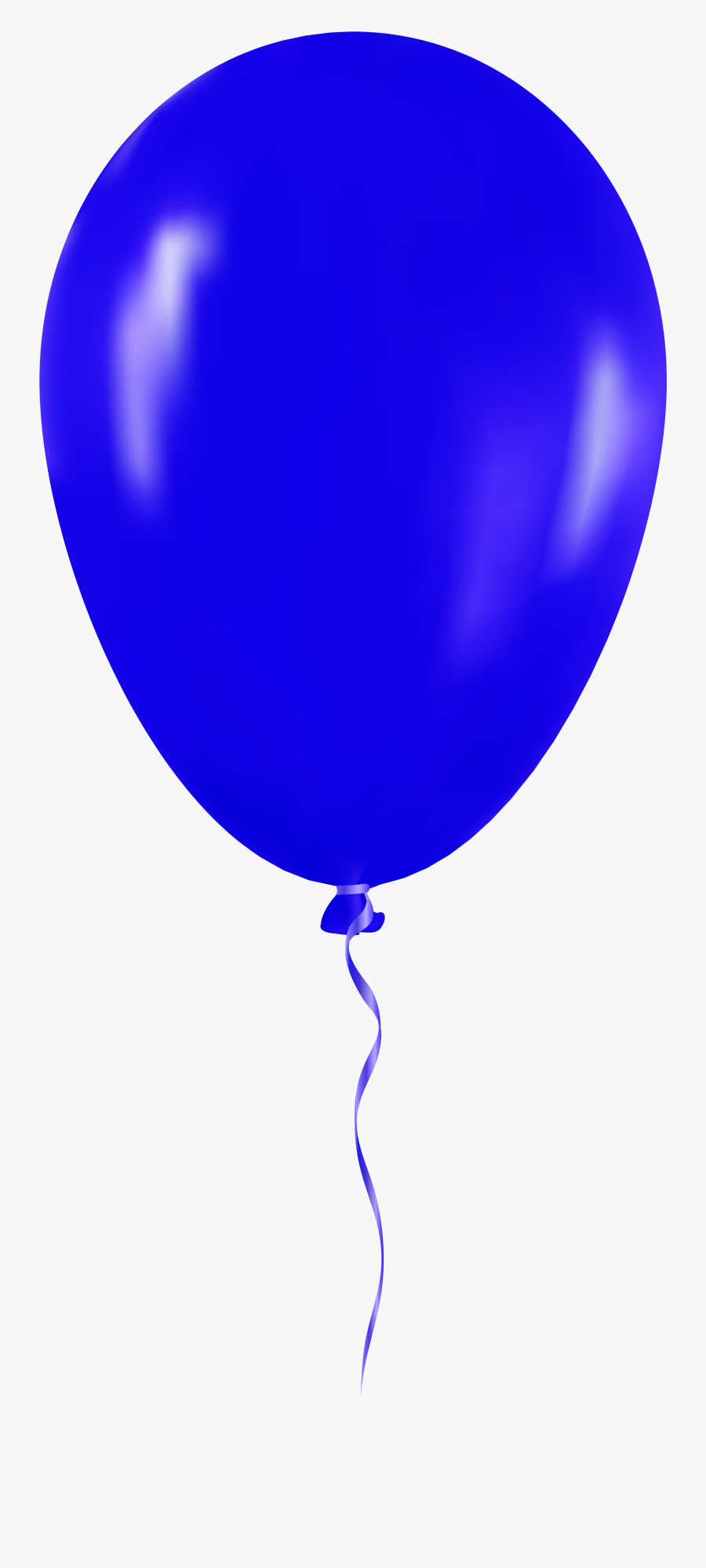 Blue Balloon Png Clip Art - Clip Art Blue Balloon, Transparent Clipart
