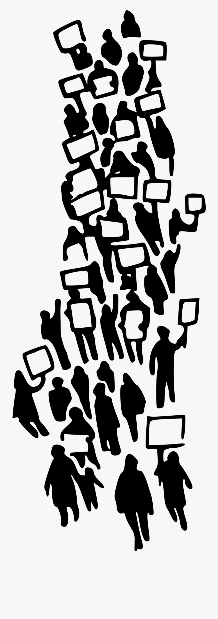 March Clipart News - Activists Clip Art, Transparent Clipart