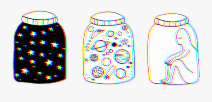 Mason Jar Clipart Transparent Tumblr - Jar Aesthetic, Transparent Clipart